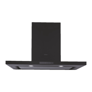 elica SPOT H4 TRIM EDS PLUS HE LTW 90 NE 90cm 1220m3/hr Ducted Wall Mounted Chimney with Low Noise (Black)