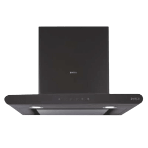 elica GALAXY EDS HE LTW 60 NERO T4V LED 60cm 1010m3/hr Ducted Wall Mounted Chimney with Touch T4V Control (Black)