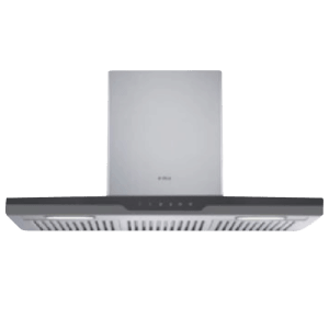 elica METEORITE ETB PLUS LTW 60 T4V LED 60cm 1220m3/hr Ducted Wall Mounted Chimney with Touch Control Panel (Silver)