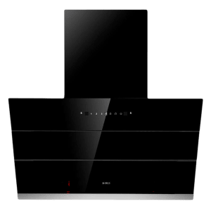 elica EFL S 901 HAC VMS 90cm 1100m3/hr Ductless Auto Clean Wall Mounted Chimney with Motion Sensing Technology (Black)