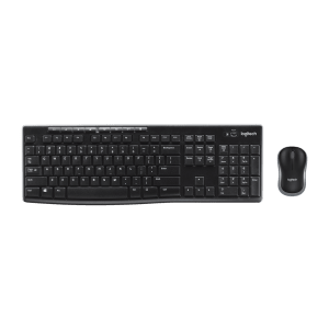 logitech MK270R Wireless Keyboard & Mouse Combo (103 Keys, 1000DPI, Reliable and Durable, Black)