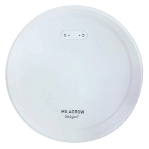 MILAGROW Seagull 30 Watts Robotic Vacuum Cleaner (Wet & Dry, Alexa Voice Enabled, 0.65 L, White)