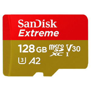 SanDisk Extreme MicroSDXC 128GB Class 3 190MB/s Memory Card