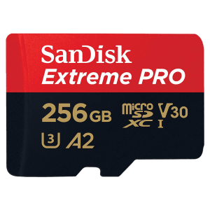 SanDisk Extreme Pro MicroSDXC 256GB Class 3 200MB/s Memory Card