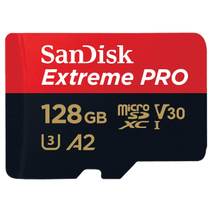 SanDisk Extreme Pro MicroSDXC 128GB Class 3 200MB/s Memory Card