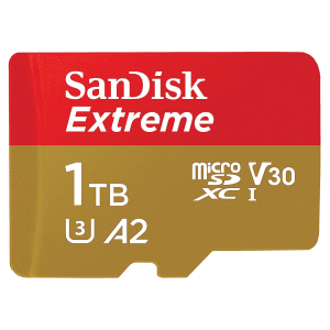 SanDisk Extreme MicroSDXC 1TB Class 3 190MB/s Memory Card