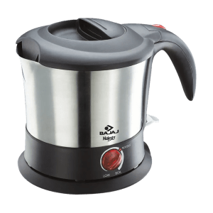 BAJAJ KTX 9 1200 Watt 1 Litre Electric Kettle with Concealed Heating Element (Steel)