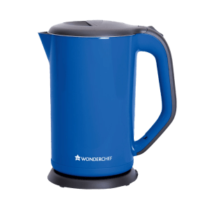 WONDERCHEF Luxe 1800 Watt 1.7 Litre Electric Kettle with Auto Shut Off (Indigo Blue)