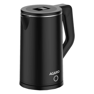 AGARO Elegant 1500 Watt 1.8 Litre Electric Kettle with Auto Shut Off (Black)