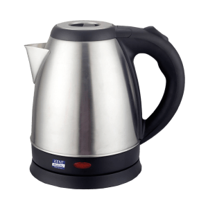 KENT Vogue 1500 Watt 1.8 Litre Electric Kettle with 360 Degree Rotation Base (Silver)