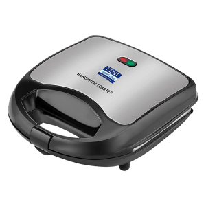 KENT 700W 4 Slice Sandwich Maker with Automatic Temperature Cut Off (White)