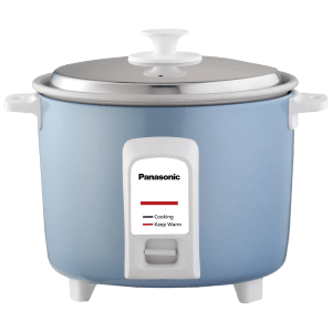 Panasonic Warmer Series 1.8 Litre Electric Rice Cooker with Keep Warm Function (Blue)