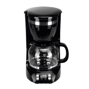 Croma 900 Watt 10 Cups Manual Espresso Coffee Maker with Keep Warm Function (Black)