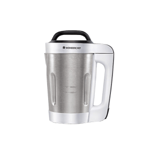 WONDERCHEF 800 Watt 1.6 Litre Soup Maker with Touch Control Panel (Steel/White)