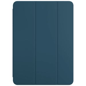 Apple Smart Polyurethane Folio Case for iPad Air 5th (5th Gen) 10.9 Inch (Easily Foldable, Blue)