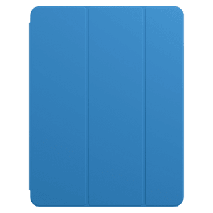 Apple Polyurethan Smart Folio Cover for Apple iPad Pro 12.9 Inch (3rd & 4th Gen) (Front & Back Protection, Surf Blue)