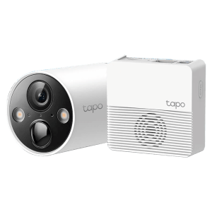 tp-link Tapo C420S1 Wi-Fi Bullet CCTV Security Camera (Two-Way Audio, White)