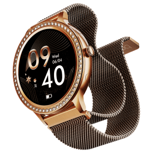 boAt Enigma R32 Smartwatch with Bluetooth Calling (33.5mm TFT AMOLED Display, IP67 Sweat Resistant, Diamond Strap)