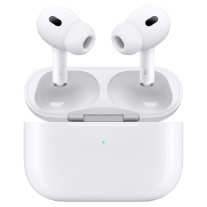 Apple AirPods Pro (2nd Generation-USB C) TWS Earbuds with Active Noise Cancellation (IP54 Water Resistant, MagSafe Case, White)