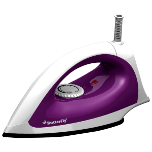 Butterfly Aries 1000 Watts Dry Iron (Auto Shut off, I6008K00000, Purple)