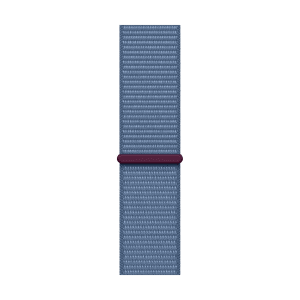 Apple Nylon, Polyester & Spandex Sport Loop for Apple (42mm / 44mm / 45mm / 49mm) (Breathable & Lightweight, Winter Blue)