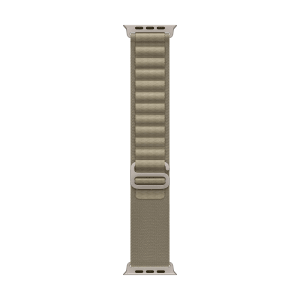 Apple Alpine Polyester & Spandex Loop for Apple iWatch (44mm / 45mm / 49mm, S) (Corrosion Resistant, Olive)