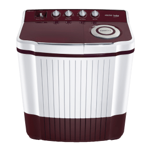 VOLTAS beko 7.5 kg 5 Star Semi Automatic Washing Machine with Water Level Adjuster (WTT75/BRTPRMDZ, Burgundy)