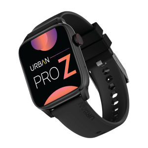 in base Urban Pro Z Smartwatch with Bluetooth Calling (46.9mm HD Display, IP67 Water Resistant, Black Strap)