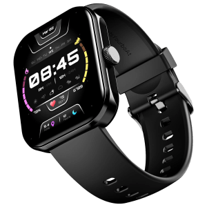 boAt Ultima Call Max Smartwatch with Bluetooth Calling (50.8mm HD Display, IP68 Water Resistant, Active Black Strap)