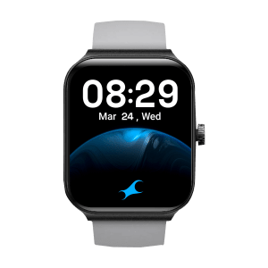 fastrack Reflex Horizon Smartwatch with Bluetooth Calling (49.5mm TFT LCD Display, IP68 Water Resistant, Grey Strap)