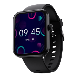 boAt Cosmos Plus Smartwatch with Bluetooth Calling (45.21mm AMOLED Display, IP68 Splash Resistant, Jet Black Strap)