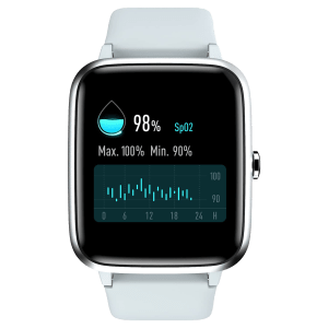 noise ColorFit Pro 2 Smartwatch with Activity Tracker (33mm LCD Display, IP68 Waterproof, Mist Grey Strap)