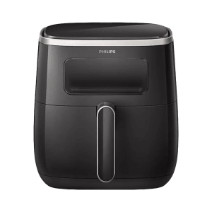 PHILIPS 5.6L 1700 Watt Digital Air Fryer with Rapid Air Technology (Silver)