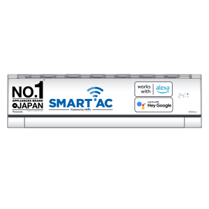 Panasonic 7 in 1 Convertible 1 Ton 5 Star Inverter Split Smart AC with Amazon Alexa and Google Assistant Support (2023 Model, Copper Condenser, CS/CU-AU12ZKY5F)