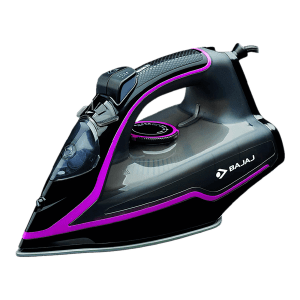 BAJAJ 2000 Watts 210ml Steam Iron (Anti Drip and Anti Scale Technology, MX35N, Black)