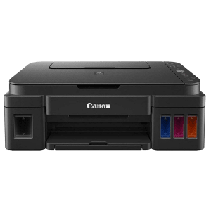 Canon Pixma G3010 All in One Wi-Fi Ink Tank Printer with 4 Additional Ink Bottles (Dot Count Ink End Sensor, Black)