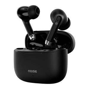 noise Buds Aero TWS Earbuds with Environmental Noise Cancellation (IPX5 Water Resistant, Instacharge, Charcoal Black)