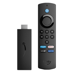 amazon Fire TV Stick Lite with Alexa Voice Remote (Full HD Video Steaming, B09BY17DLV, Black)