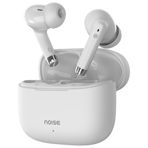 noise Buds Aero TWS Earbuds with Environmental Noise Cancellation (IPX5 Water Resistant, Instacharge, Snow White)