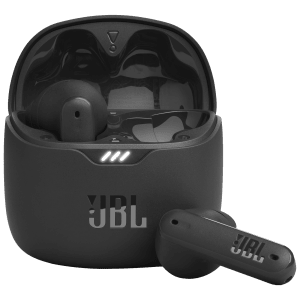 JBL Tune Flex TWS Earbuds with Active Noise Cancellation (IPX4 Water Resistant, Pure Bass Sound, Black)