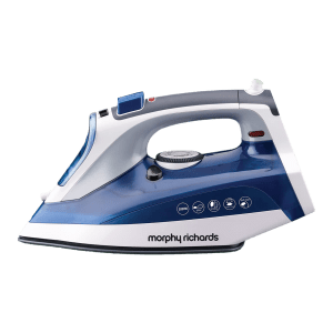 morphy richards Super Glide 2000 Watt 300ml Steam Iron (Turbo Steam Burst, 500010, Blue)