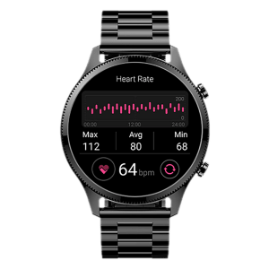 noise NoiseFit Halo Plus Smartwatch with Bluetooth Calling (37.08mm AMOLED Display, IP68 Water Resistant, Elite Black Strap)