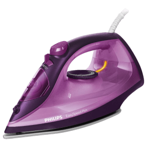 PHILIPS EasySpeed Plus 2400 Watts 270ml Steam Iron (Durable Ceramic Soleplate, GC2147/30, Purple)