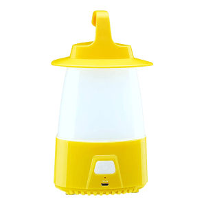 BAJAJ Dhyuti Mini RC 2 Watts Battery Powered Lantern (Multi-Touch, 610054, Yellow)