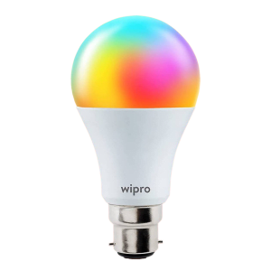 wipro 9 Watts Electric Powered LED Bulb (Voice Assistant Supported, NS9400, White)