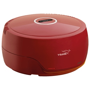 V-GUARD 2 Amps Voltage Stabilizer For Up to 300 Litres Refrigerator (135 - 280 V, Fail Safe Circuit Protection, VG 50, Red)