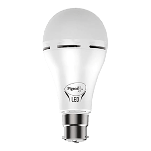 Pigeon 9 Watt LED Battery Powered LED Bulb (810 Lumens, 14139, White)