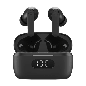 boAt Airdopes 121 Pro TWS Earbuds with Environmental Noise Cancellation Technology (IPX4 Water Resistance, ASAP Charge, Black)