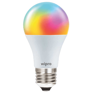 wipro Garnet 9 Watts Smart LED Bulb (Google Assistant and Alexa Supported, NS9500, White)