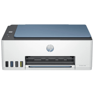 HP Smart Tank 585 All in One Wi-Fi Inkjet Printer with Auto On-Off Technology (Low-on-Ink Sensors, White)